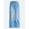 thumbnail image 5 of Free Assembly Women's and Women's Plus High Rise Cropped Wide Leg Jeans, Sizes 0-22W, 5 of 5