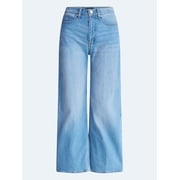Free Assembly Women's High Rise Cropped Wide Leg Jeans, Sizes 0-22W
