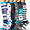 Black/White/Heart, variant on UZMOG 4Pairs Compression Socks for Women & Men for Cycling Athletic Hiking Running