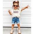 thumbnail image 4 of America Sunflower Shirt for Women, Youth and Toddler Girls Red & Blue Patriotc Tee Natural Shirt 2T, 4 of 5
