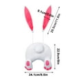 thumbnail image 2 of Easter Decoration Easter Decoration Bunny Wreath Easter Decoration Living Room Props Ornaments Easter Decor Decoration Home, 2 of 3
