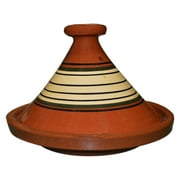 Moroccan Handmade Safe Cooking Tagine Glazed X-large 13 inches Across Traditional