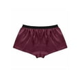 thumbnail image 6 of CHICTRY Mens Casual Loose Fit Boxers Soft Boxer Shorts Underwear Wine Red L, 6 of 7