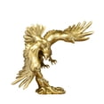 thumbnail image 3 of Escultura 'Decoración de escritorio Escultura de jardín Estatua' Adorno de Oro, 3 of 9
