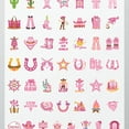 thumbnail image 4 of 35pcs-50pcs Vintage Stickers Cowboy Stationery Stickers Pink Animal Stickers for Laptops Suitcases Fridge, 4 of 9