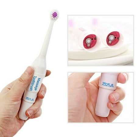 KABOER Electric Toothbrush Cordless Soft Whitening Teeth Brush With 3 Replaceable