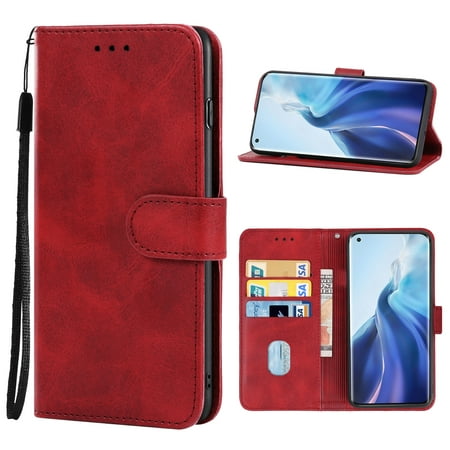 For Xiaomi Mi 11 Leather Phone Case