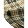thumbnail image 7 of Allegra K Women's Tartan Plaid Button Decor Skater Mini Suspender Skirts, 7 of 7