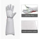 thumbnail image 4 of Guantes de jardinería para mujeres/hombres, poda de rosas, espinas y cortes, longitud del codo, guantes de trabajo de jardín de cuero de vaca duraderos para podar cactus, rosas y arbustos espinosos, blanco rojo brillar Electrónica, 4 of 5