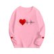 thumbnail image 4 of TaTaai Unisex Printed Round Neck Pullover, Valentine's Day Gift Spring Summer Long Sleeved Base Shirt Gift, 4 of 6