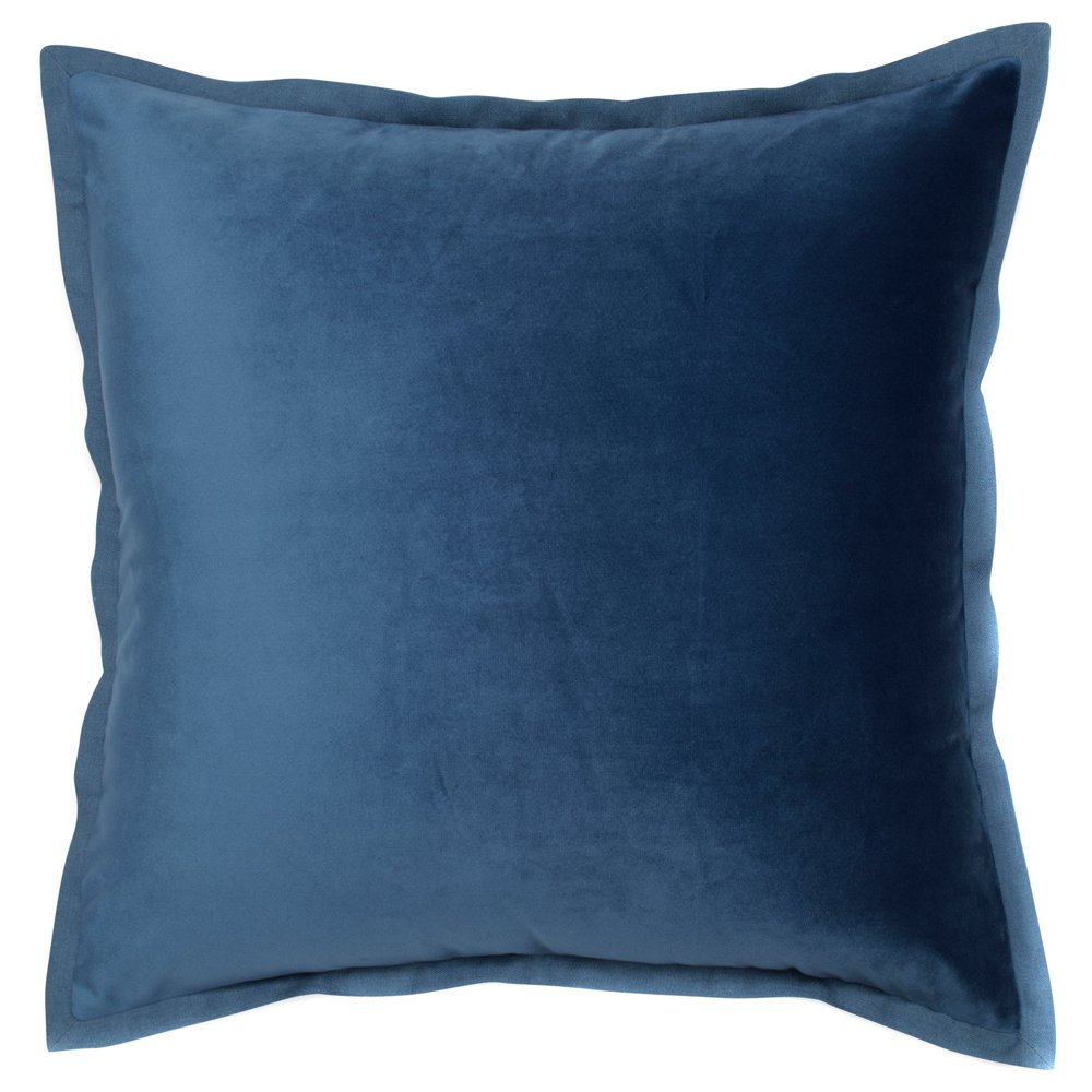 pillow perfect velvet flange solid decorative throw pillow Walmart