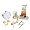 thumbnail image 4 of Rbaofujie Children Aged 3-6 Percussion Music Orff Combination Instrument Rocking Sand Drum Set Toy Teaching, 4 of 9