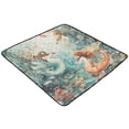 thumbnail image 7 of WOBOGO Mermaid Plays Music Baby Playmats Extra Large Waterproof Rollable Activity Pads for Toddlers 50×50inch, 7 of 7