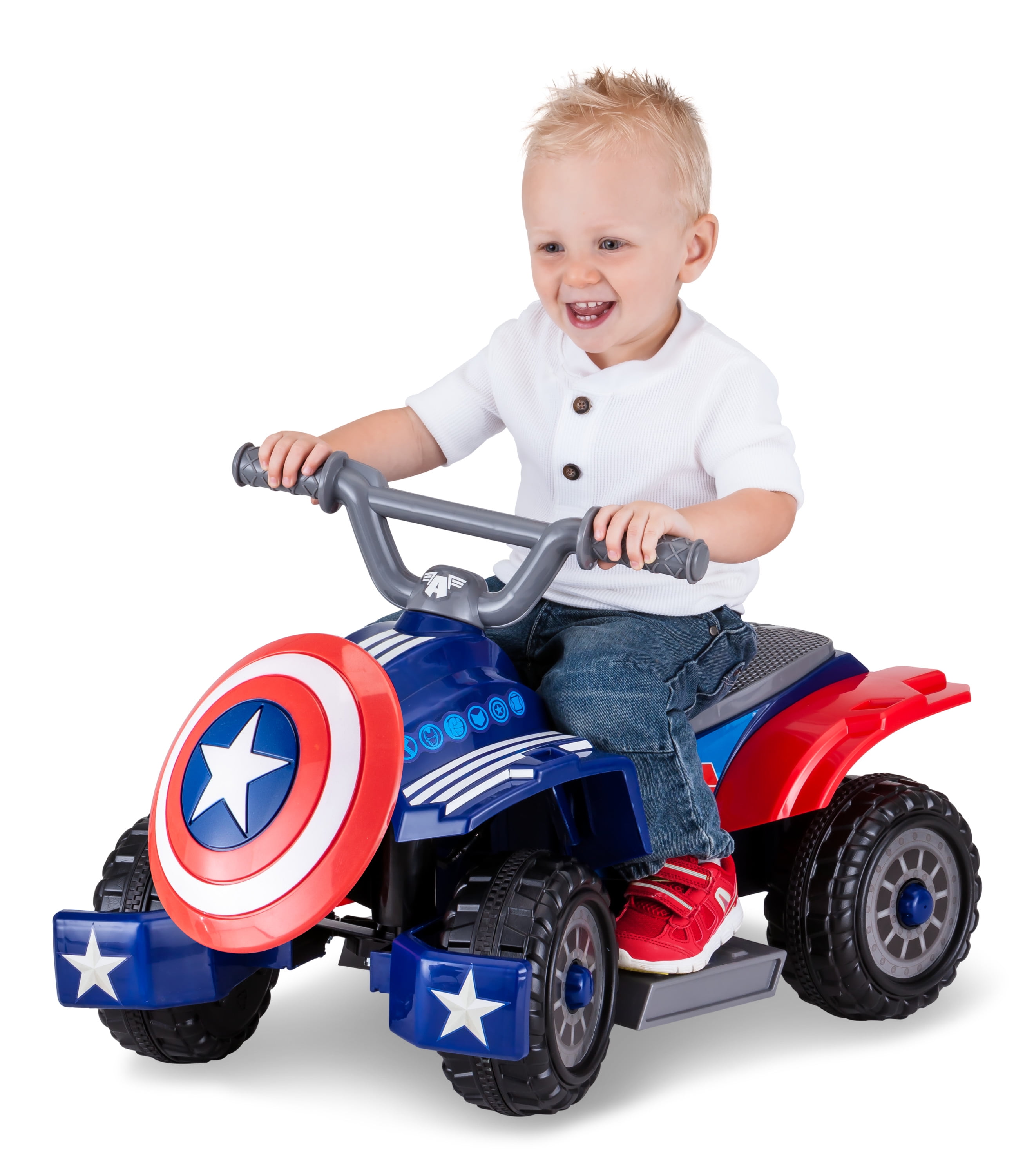captain america toddler bike