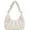 White, variant on Kukuzhu Evening Tote Bag for Women Small Hobo Shoulder Bag Casual Tote Clutch PU Leather Handbag Purse Cute Party Bag for Women