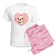 thumbnail image 6 of CafePress - Women's Light Pajamas - Women's Short Sleeve Print T-Shirt and Pants Light Cotton Pajama Set, 6 of 7