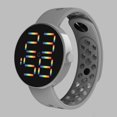 thumbnail image 2 of Montre LED Étanche Mode : Montre Numérique Décorative Écran Rond Montre de Sport, 2 of 10