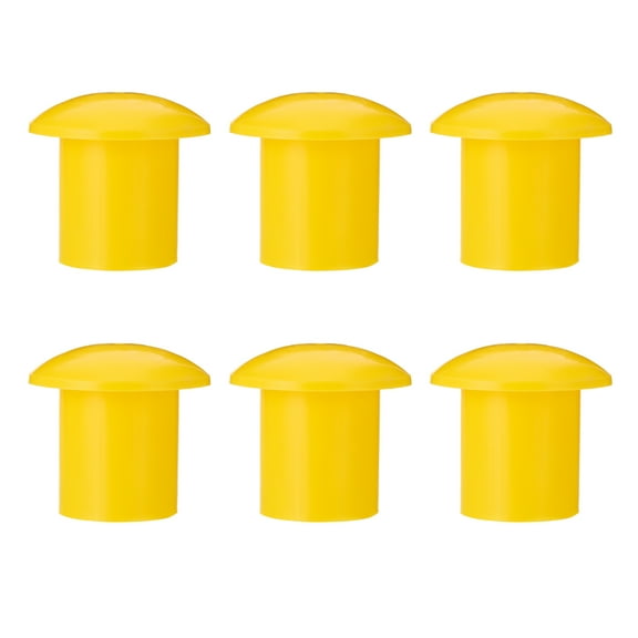 unbranded 60 pcs Plastic Rebar Sleeve Rebar Protection Caps Protective Covers for Rebar