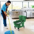 thumbnail image 7 of Dryser Commercial Mop Bucket with Side Press Wringer, 26 Quart, Green, 7 of 7