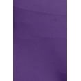 thumbnail image 4 of Women's Solid Color Basic Soft Comfy Elastic Waistband High Waist Leggings, 4 of 4