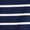 Navy Stripe, variant on Time and Tru Women's Envelope Tee with Short Sleeves, Sizes XS-XXXL