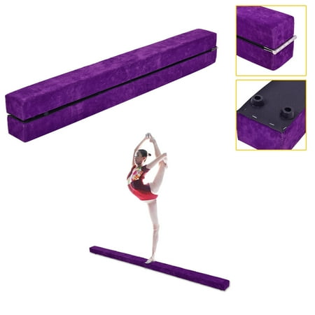 Costway 7' Sectional Gymnastics Floor Balance Beam Skill Performance Training