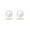 White, variant on Grandest Birch 1 Pair Ear Studs Elegant Nonallergic High Gloss Faux Pearl Women Earrings Jewelry Accessories