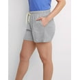 thumbnail image 2 of Hanes Women Jersey Shorts Essentials Cotton Lightweight Ring Spun Pockets XS-2XL, 2 of 4