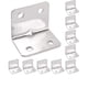 thumbnail image 5 of Soportes de fijación Ángulo Soporte de esquina de ángulo recto de 90 grados, Conector de esquina de unión de soporte de esquina de fijación de muebles en forma de L 10 piezas, 5 of 5