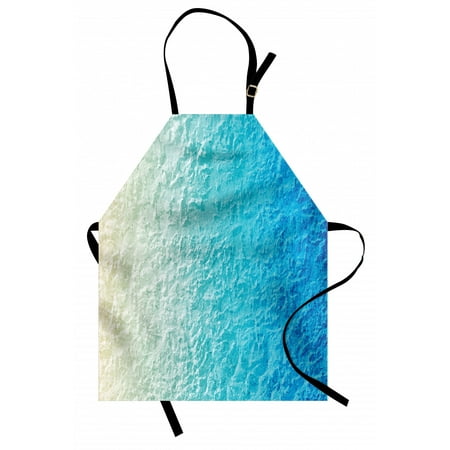 

Architecture Apron Basic Print of Monochrome Blue Tone Old Wall Layout Interior Design Unisex Kitchen Bib with Adjustable Neck for Cooking Gardening Adult Size Azure Blue Pale Green by Ambesonne
