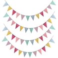 thumbnail image 1 of 4pcsPennant Banner Pennant Garland Outside Outdoor Decoration, 1 of 5