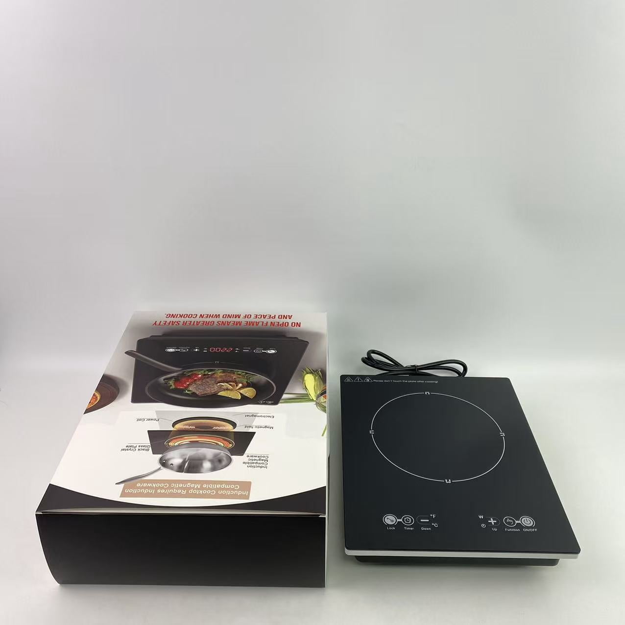 TTMALL Electric stoves,1800W Portable Induction Cooktop Countertop Burner