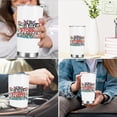 thumbnail image 3 of Swaybox Inspirational Quotes Tumbler, Motivational Butterfly Gift, Affirmation Coffee Mug, Stainless Steel Vacuum Insulated Double Wall Travel Cup with Lid, White, 3 of 4