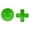 Green, variant on Easy to Install Game Controller Component ABS Button Round Key Lovely Round Keycap Button Gaming Accessories