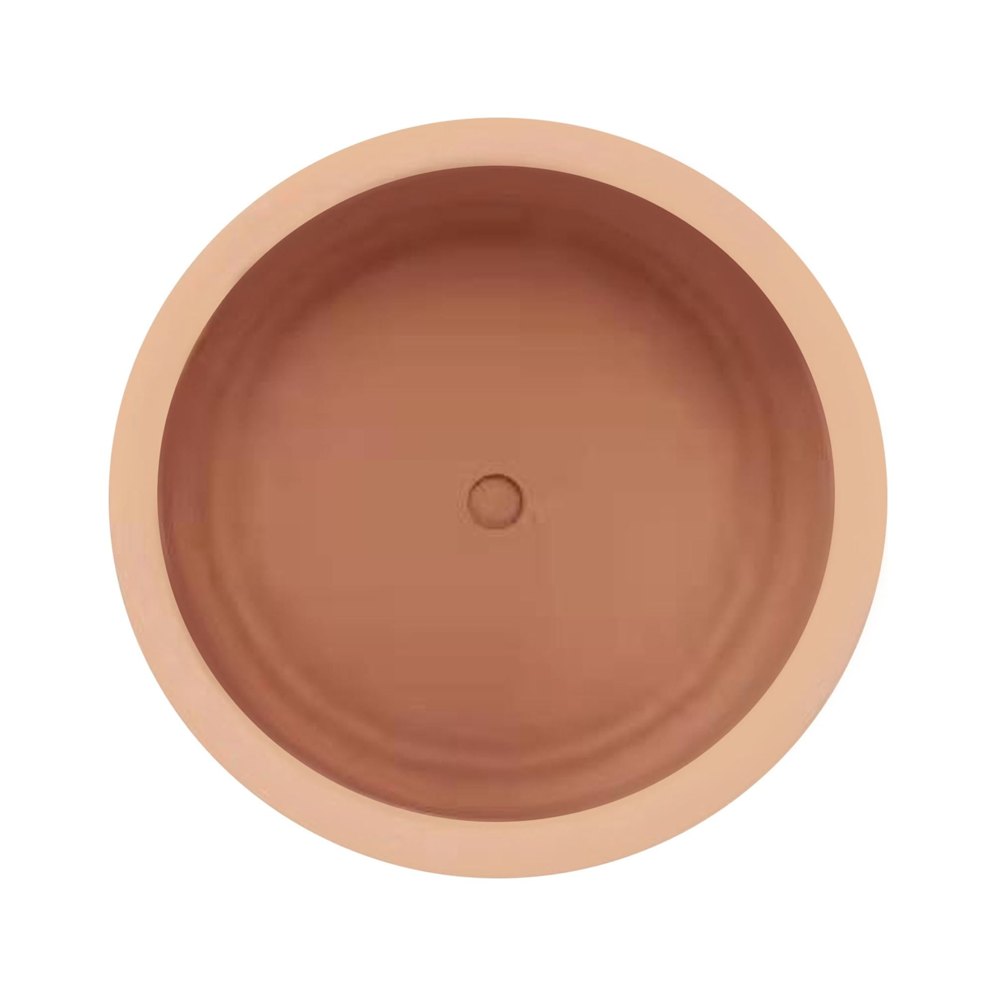 (3 pack) Better Homes & Gardens 8.2" x 8.2" x 8" Round Red Terracotta Terry Plant Planter