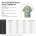 thumbnail image 7 of Sigee Cute Farm Birds Print Men's Shirts Casual Button Down Short Sleeve Summer Beach Shirt Hawaiian Vacation Shirts Tee Shirt-Medium, 7 of 7