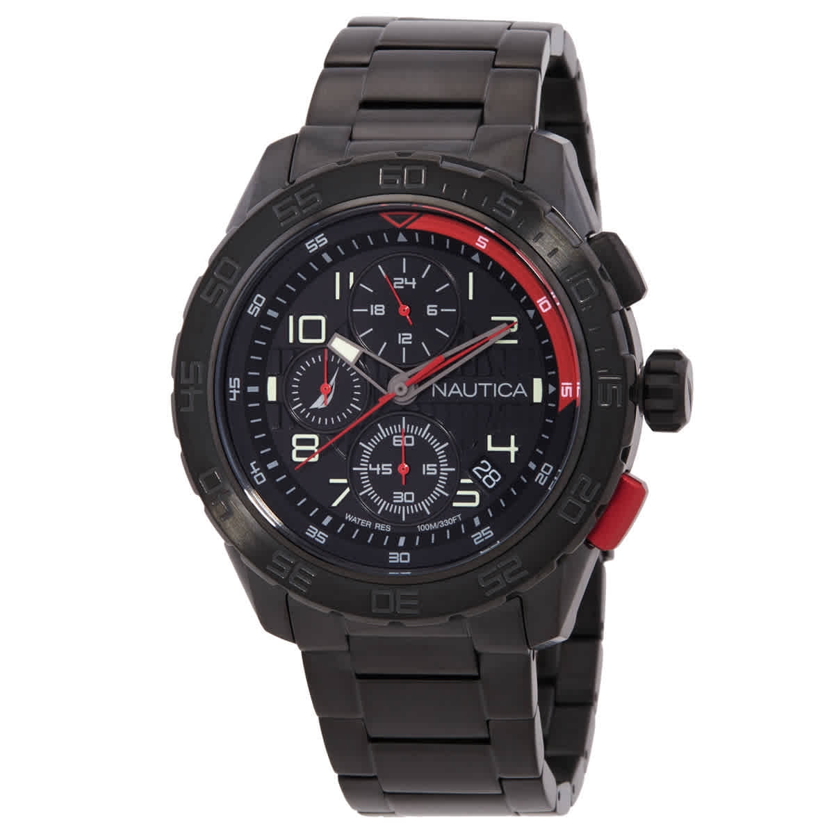 【NikeLANCE4TITANIUMWatch】WA0020WG88-0010 Wrangler 48mm Round Black Dial, Natural Wheat Colored Nylon