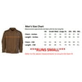 thumbnail image 2 of Men's Water Resistant Lightweight Paneled Harrington Jacket by 9 Crowns (Khaki/Brown, X-Large), 2 of 4