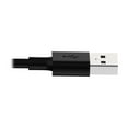 thumbnail image 4 of Tripp Lite M100-10N-BK-10 Black MFi Certified Lightning to USB Cable Sync Charge Apple iPhone iPod iPad 10pc, 4 of 5