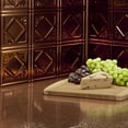 thumbnail image 2 of FASÄDE Traditional Style 4 Decorative Vinyl Backsplash 15 sq ft Kit in Oil Rubbed Bronze, 2 of 6