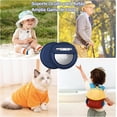 thumbnail image 4 of 4 Piezas AirTag para Apple, Fundas y Soporte Con Pin Invisible, Tracker Antipérdida para Niños, Ancianos, Ropa, Equipaje, 4 of 5