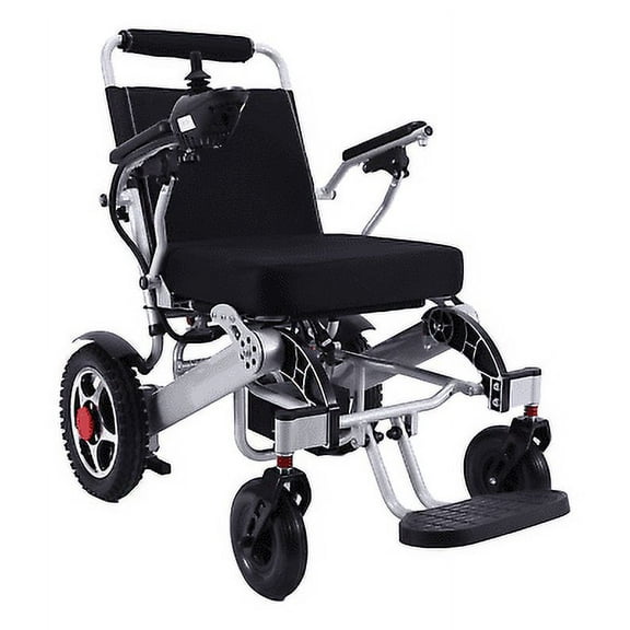 Fold And Travel Power Wheelchair Electric Wheelchair Power Scooter Wheelchair 19 inches wide seat