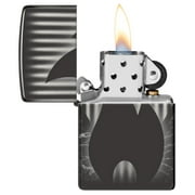 Zippo Design High Polish Black Pocket Lighter