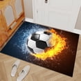 thumbnail image 2 of Sports Soccer Area Rugs, Football Gamer Carpet, Washable Non Slip Low Pile Soft Rug for Bedroom Living Room Decor Mat 5ftx7ft, 2 of 8