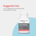 thumbnail image 4 of Allergy Research Group Free Aminos Supplement - Free Form Amino Acids, Essential Amino Acids Complex, Lean Muscle Mass Support, Allergen-Free, Digestion-Free, Vegetarian Capsules - 100 Count, 4 of 7