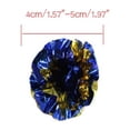 thumbnail image 6 of 12pcs Cat Toy Colored Paper Ball Colorful Crinkle Foil Balls Cat Kitten Sound Paper Toy Cat Toy Mylar Balls, 6 of 8