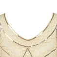 thumbnail image 4 of Gspmoly Robes d'Été, Grande Taille Vintage Années 1920 Flapper à Franges Superbe Soirée Fête Cocktail Robe Robes Formelles pour Femmes Liquidation, 4 of 4