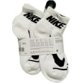 thumbnail image 2 of Nike Boy's Cushioned Dri-Fit Cotton Everyday Quarter Ankle Socks (6 Pairs), XS, Kid's Shoe Size 10c-3y, Kid's Sock Size 5-7, 2 of 2