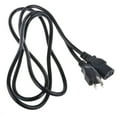 thumbnail image 2 of PwrON Compatible 5ft 3Prong AC Power Cord Cable Replacement for Acer LCD TV Monitor Computer Printer, 2 of 5