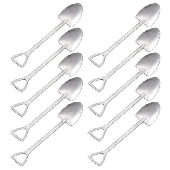 HGYCPP Shovel Spoon Pointed Shovel Shovel Spoon Coffee Spoon of Ice Cream Dessert